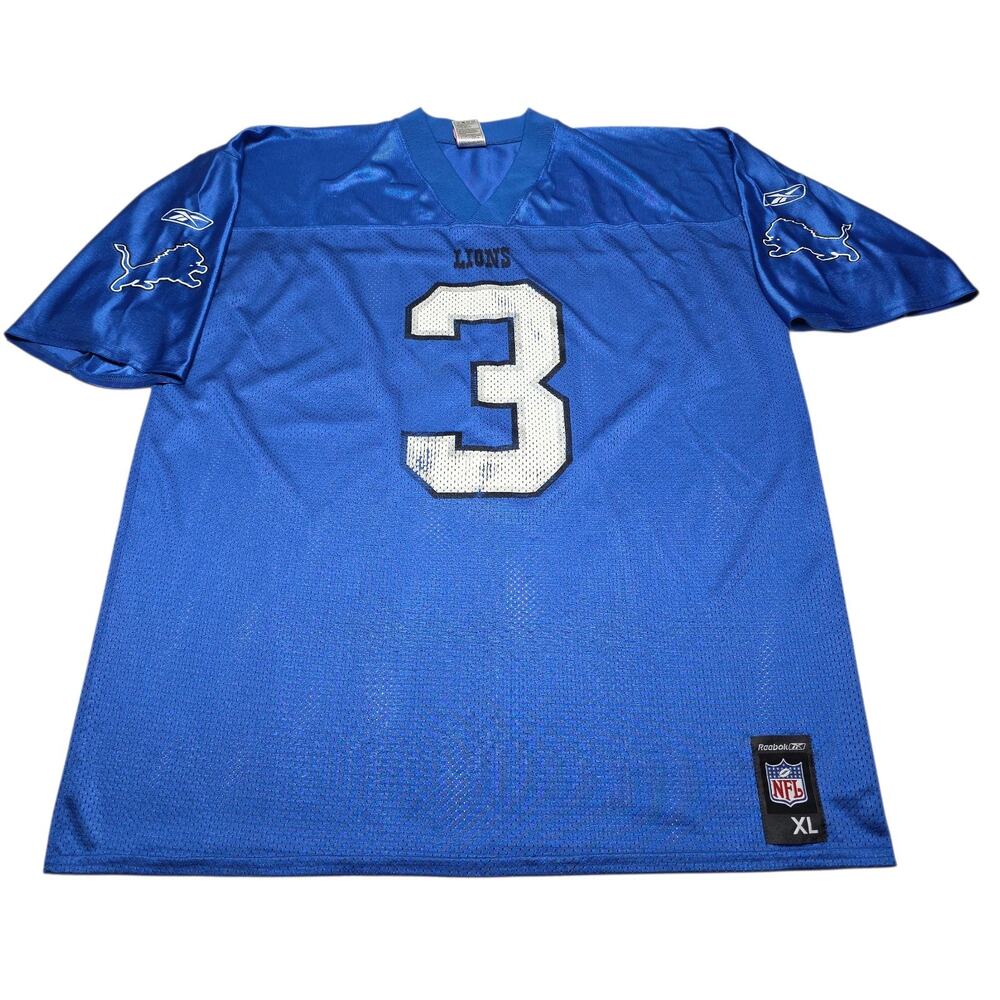 Detroit Lions Reebok Joey Harrington Jersey Size XL Football NFL 90's